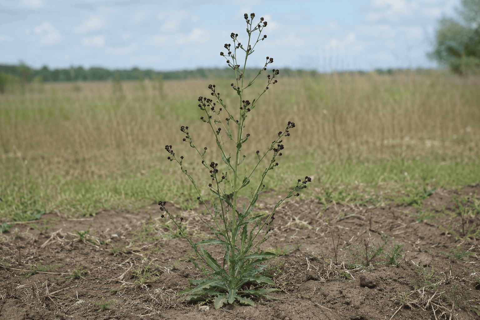 Чернушка полевая (Nigella arvensis) — сорное растение
