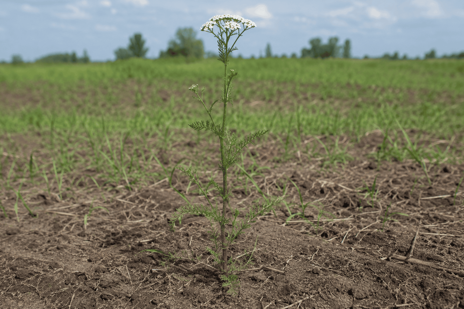 Морковница восточная (Turgenia latifolia) — сорное растение