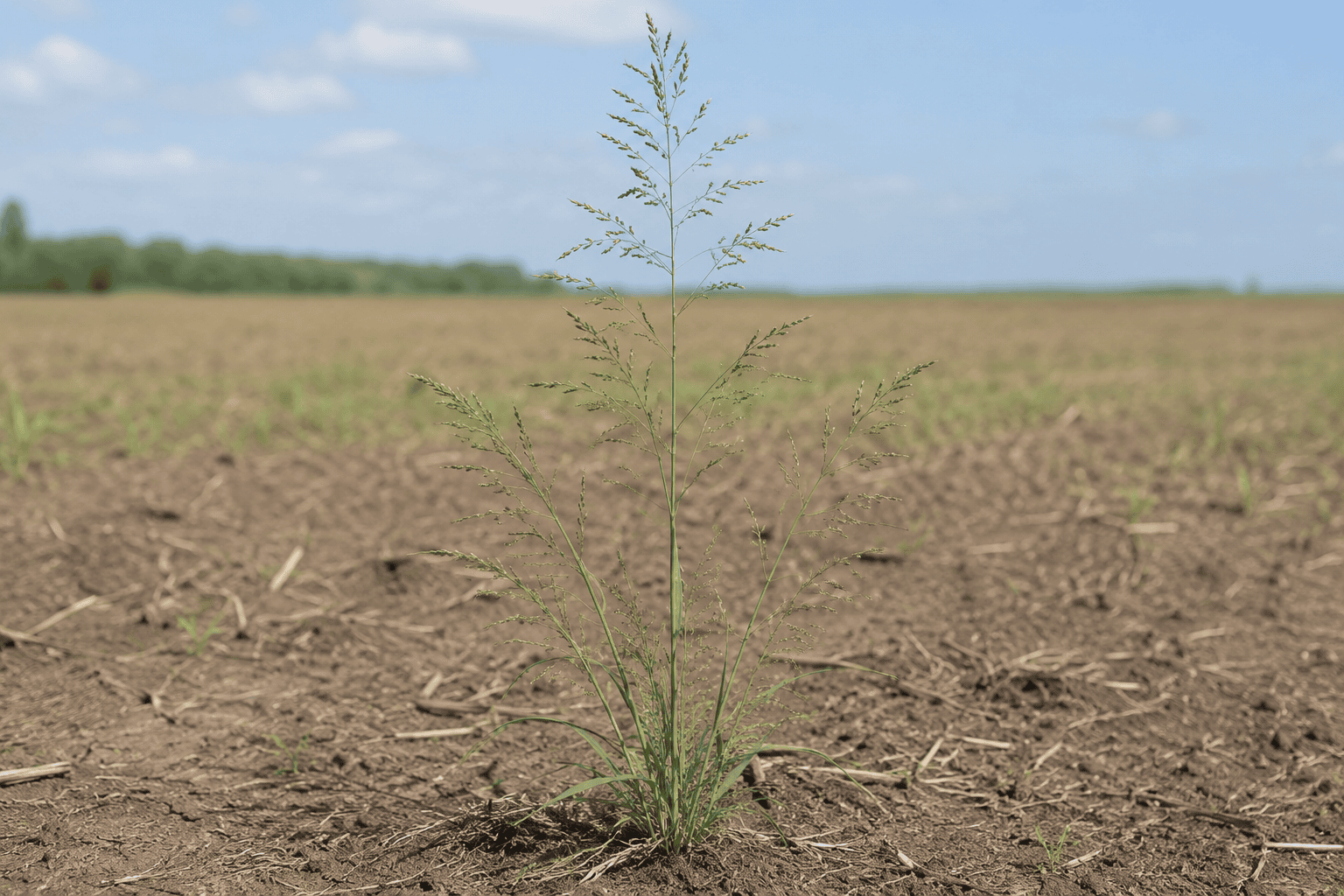 Паспалум расширенный (Paspalum dilatatum) — сорное растение