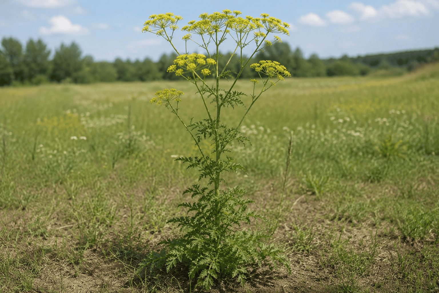 Пастернак луговой (Pastinaca sativa) — сорное растение