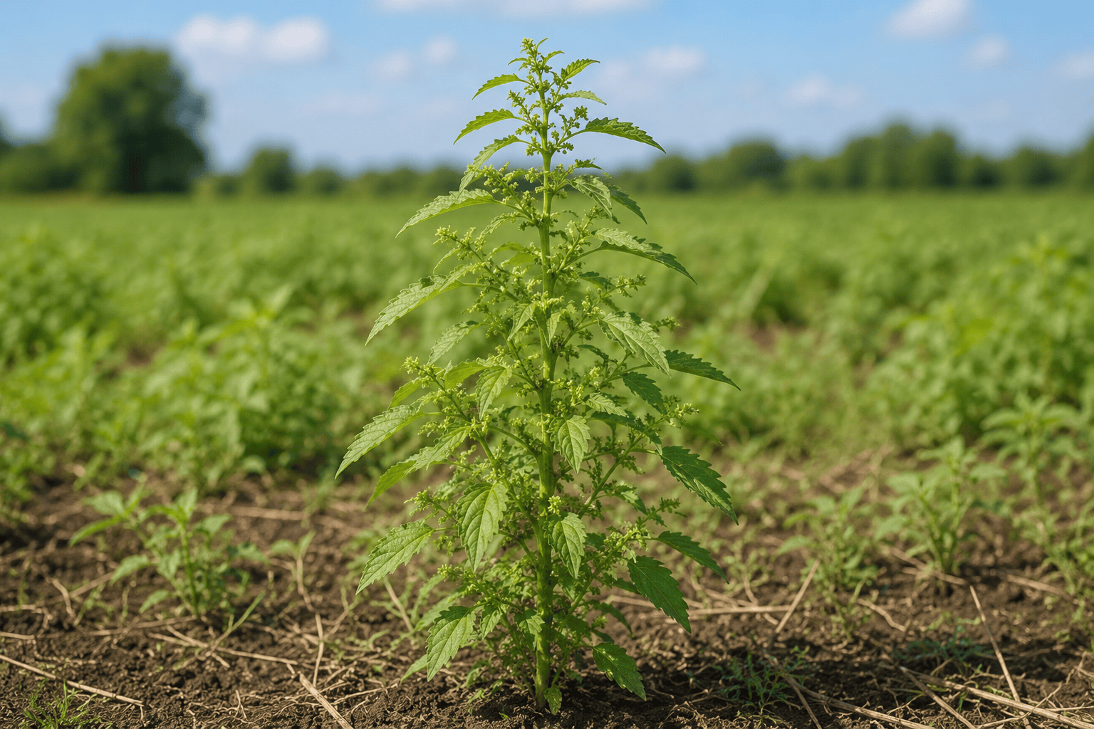 Пролесник однолетний (Mercurialis annua) — сорное растение