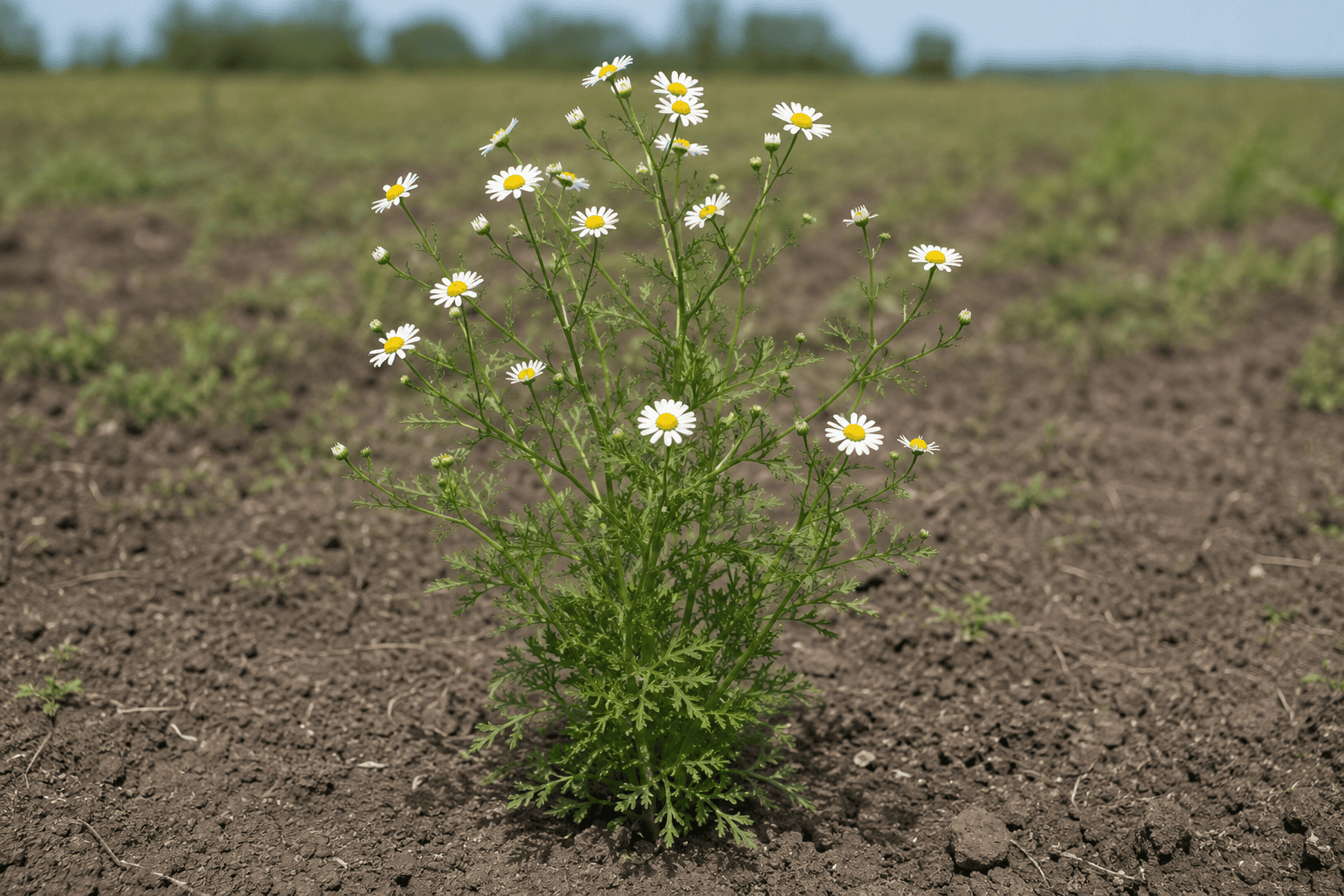Пупавка полевая (Anthemis arvensis) — сорное растение