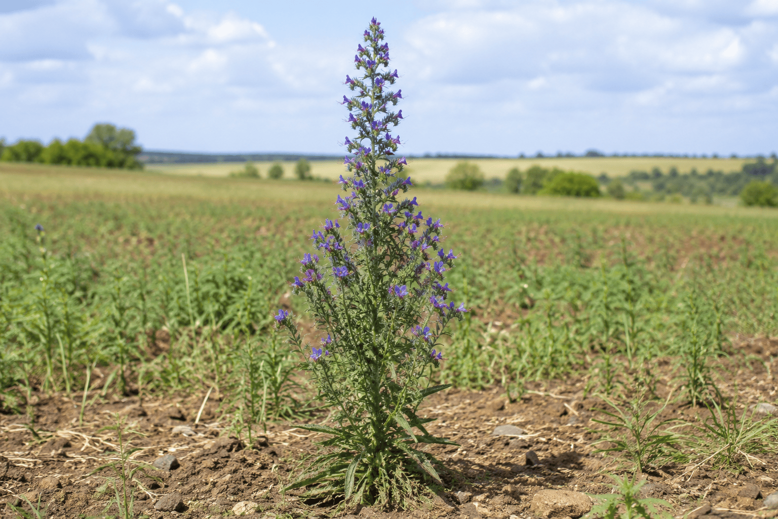 Синяк обыкновенный (Echium vulgare) — сорное растение