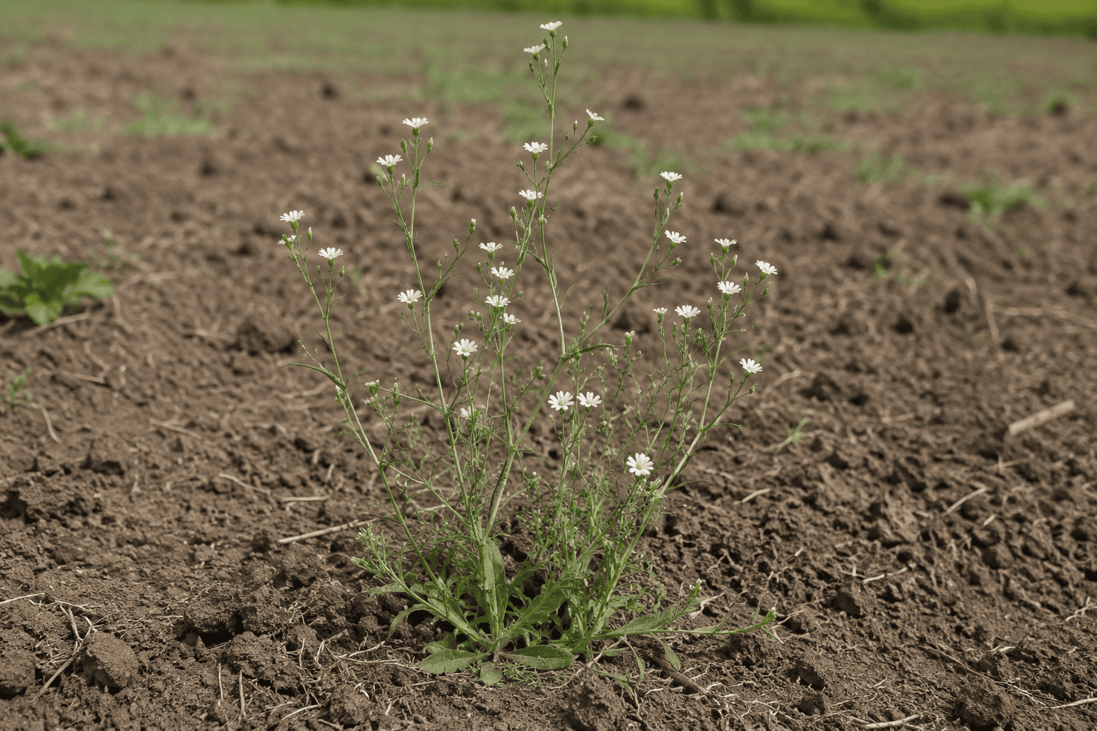 Ясколка полевая (Cerastium arvense) — сорное растение
